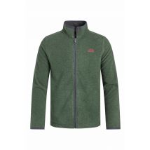 Weird Fish Merrill Full Zip Textured Fleece Shaded Spruce Size XL