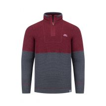 Weird Fish Kielder 1/4 Zip Limited Edition Macaroni Sweatshirt Antique Cherry Size 3XL