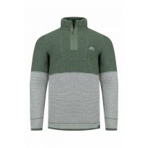 Weird Fish Kielder 1/4 Zip Limited Edition Macaroni Sweatshirt Limestone Size 4XL