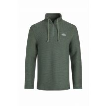 Weird Fish Cruiser 1/4 Zip Macaroni Sweatshirt Army Green Size 4XL