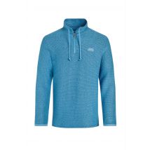 Weird Fish Cruiser 1/4 Zip Macaroni Sweatshirt Pacific Blue Size 3XL