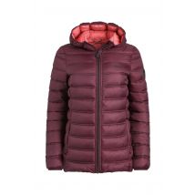 Weird Fish Eshka Lightweight Padded Jacket Aubergine Size 16