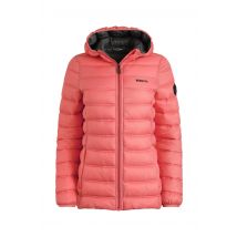 Weird Fish Eshka Lightweight Padded Jacket Coral Spice Size 12