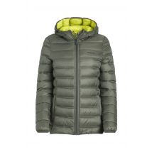 Weird Fish Eshka Lightweight Padded Jacket Deep Lichen Green Size 16