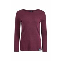 Weird Fish Maine Long Sleeve Outfitter T-Shirt Aubergine Size 20