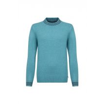 Weird Fish Dawkins Tipped Jumper Smoked Blue Size 20