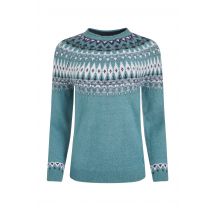 Weird Fish Lowell Fair Isle Jumper Smoked Blue Size 22