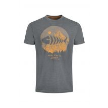 Weird Fish Explorer Front Print Graphic T-Shirt Iron Stone Size 5XL