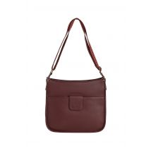 Weird Fish Javana Cross Body Saddle Bag  Bitter Chocolate Size ONE