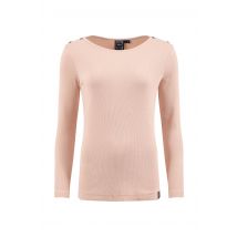 Weird Fish Maine Long Sleeve Outfitter T-Shirt Tea Rose Size 12