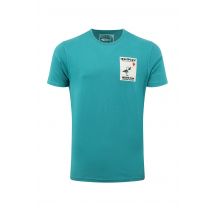 Weird Fish Beaksy Back Print Artist T-Shirt Deep Teal Size 2XL