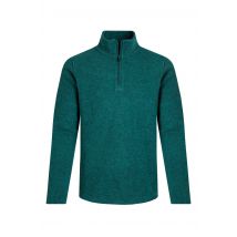 Weird Fish Newport 1/4 Zip Ribbed Fleece Deep Teal Size 5XL