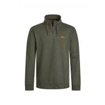 Weird Fish Brampton Branded 1/4 Zip Sweatshirt Fir Green Size 5XL