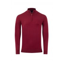 Weird Fish Frederick 1/4 Zip Fine Knit Jumper Port Size 5XL