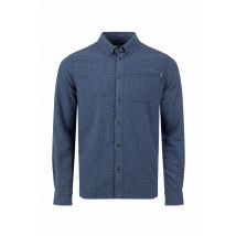 Weird Fish Baskerville Houndstooth Flannel Shirt Ensign Size 2XL