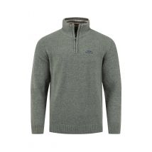 Weird Fish Altwood 1/4 Zip Jumper Storm Grey Size 4XL