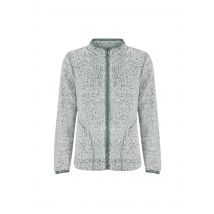 Weird Fish Deliah Cosy Full Zip Fleece Army Green Size 20