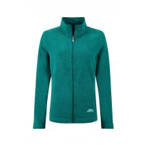 Weird Fish Cheryl Textured Full Zip Fleece Peacock Blue Size 12