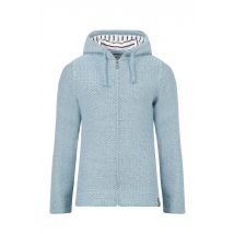 Weird Fish Chicoa Full Zip Macaroni Hoodie Powder Blue Size 18