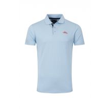 Weird Fish Miles Pique Polo Shirt Skyway Size M