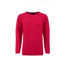 Weird Fish Dalla Knitted Crew Neck Jumper Barberry Size 10