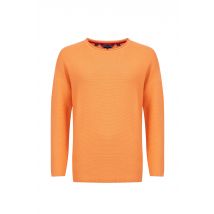 Weird Fish Dalla Knitted Crew Neck Jumper Sorbet Size 16