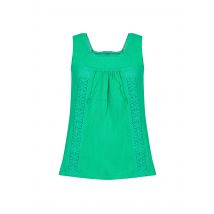 Weird Fish Chelle Square Neck Jersey Vest Gum Drop Green Size 20