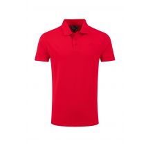 Weird Fish Giles Pique Polo Shirt Barberry Red Marl Size 3XL