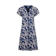 Weird Fish Suffolks Printed Jersey Dress Ink Size 16