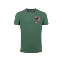 Weird Fish Codpool Back Print Artist T-Shirt Dusky Green Size 5XL