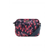 Weird Fish Corrie Printed Cross Body Bag Mid Navy Size ONE