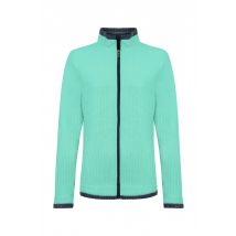 Weird Fish Ariana Full Zip Grid Fleece Bevelled Glass Size 10