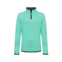 Weird Fish Beye 1/4 Zip Grid Fleece Bevelled Glass Size 20