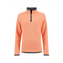 Weird Fish Beye 1/4 Zip Grid Fleece Sorbet Size 10