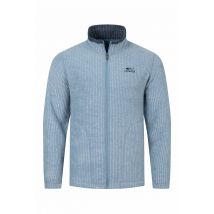 Weird Fish Shires Full Zip Grid Fleece Light Blue Size 2XL