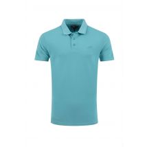 Weird Fish Giles Pique Polo Shirt Sky Blue Size 3XL