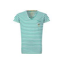Weird Fish Liora Embroidered Pocket T-Shirt Heritage Green Size 10
