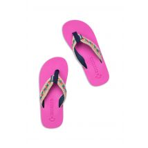 Weird Fish Adila Braided Flip Flops Gerbera Size 3