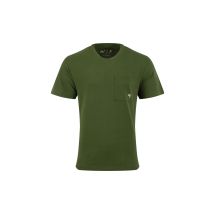 Weird Fish Keaton Super Soft Pocket T-Shirt Ginko Green Size 5XL