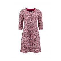 Weird Fish Starshine Printed Jersey Dress Begonia Pink Size 18