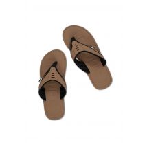 Weird Fish Foster Flip Flops Tan Size 11