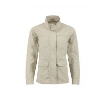 Weird Fish Kelia Utility Jacket Stone Size 10