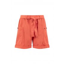 Weird Fish Cynthia Cotton Twill Shorts Jaffa Size 14