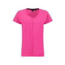 Weird Fish Pernille Cutaway T-Shirt Pink Size 16