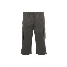 Weird Fish Summersville 3/4 Length Ripstop Cargo Shorts Dark Grey Size 32