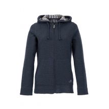 Weird Fish Weylin Full Zip Eco Macaroni Hoodie Navy Size 10