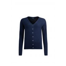 Weird Fish Curran Lightweight Cardigan Navy Size 12