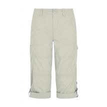 Weird Fish Salena 3/4 Length Trousers Oyster Size 22