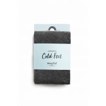 Weird Fish Una Plain Tights Charcoal Marl Size M