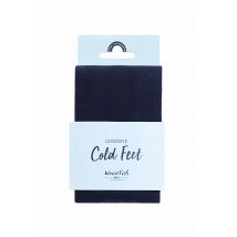 Weird Fish Una Plain Tights Navy Size L